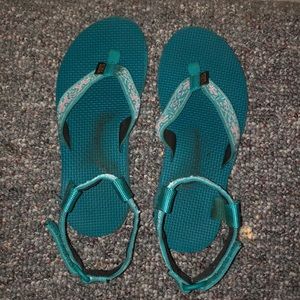 Teva Women’s Original Sandals Blue Tribal Print